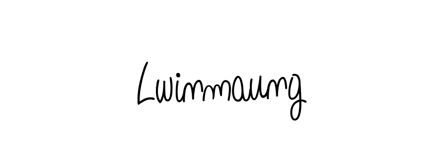 How to Draw Lwinmaung signature style? Angelique-Rose-font-FFP is a latest design signature styles for name Lwinmaung. Lwinmaung signature style 5 images and pictures png