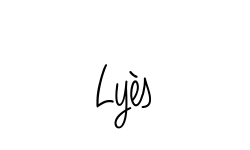 You can use this online signature creator to create a handwritten signature for the name Lyès. This is the best online autograph maker. Lyès signature style 5 images and pictures png