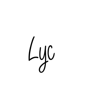Also You can easily find your signature by using the search form. We will create Lyc name handwritten signature images for you free of cost using Angelique-Rose-font-FFP sign style. Lyc signature style 5 images and pictures png