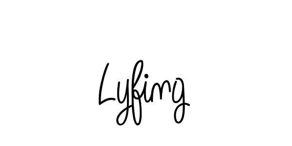 Also You can easily find your signature by using the search form. We will create Lyfing name handwritten signature images for you free of cost using Angelique-Rose-font-FFP sign style. Lyfing signature style 5 images and pictures png