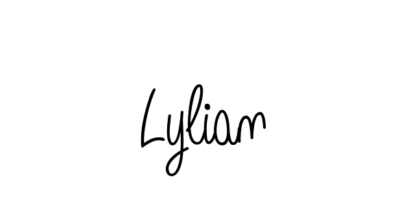 The best way (Angelique-Rose-font-FFP) to make a short signature is to pick only two or three words in your name. The name Lylian include a total of six letters. For converting this name. Lylian signature style 5 images and pictures png