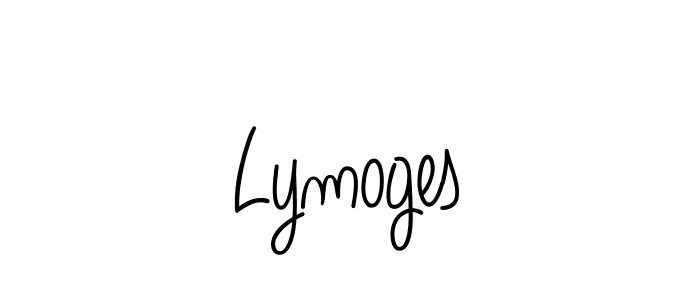 Make a beautiful signature design for name Lymoges. With this signature (Angelique-Rose-font-FFP) style, you can create a handwritten signature for free. Lymoges signature style 5 images and pictures png