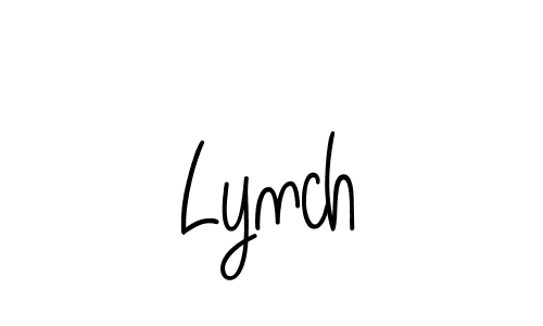 Make a beautiful signature design for name Lynch. With this signature (Angelique-Rose-font-FFP) style, you can create a handwritten signature for free. Lynch signature style 5 images and pictures png