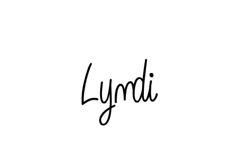 Create a beautiful signature design for name Lyndi. With this signature (Angelique-Rose-font-FFP) fonts, you can make a handwritten signature for free. Lyndi signature style 5 images and pictures png