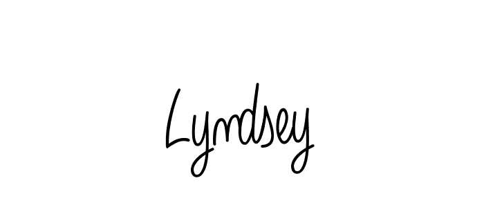 if you are searching for the best signature style for your name Lyndsey. so please give up your signature search. here we have designed multiple signature styles  using Angelique-Rose-font-FFP. Lyndsey signature style 5 images and pictures png