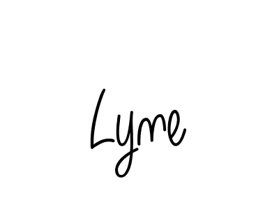 Also we have Lyne name is the best signature style. Create professional handwritten signature collection using Angelique-Rose-font-FFP autograph style. Lyne signature style 5 images and pictures png