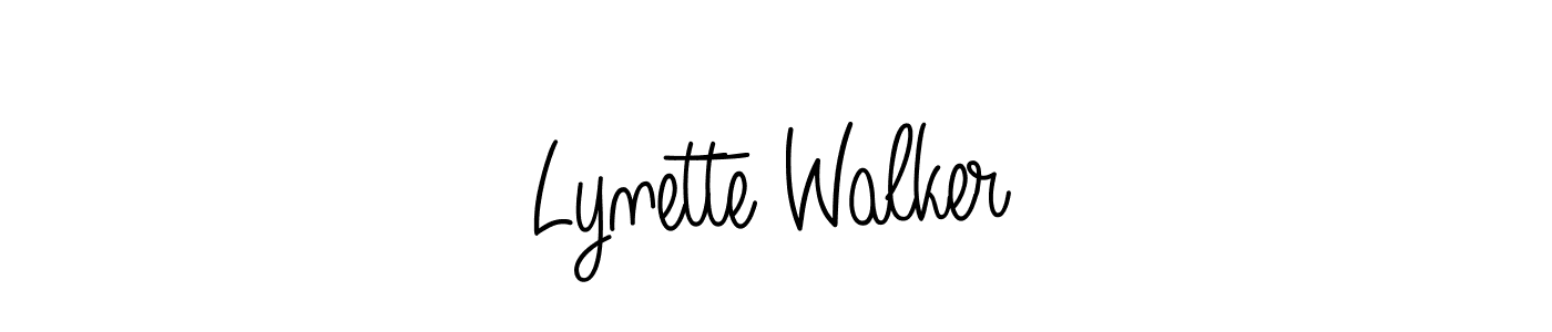 Make a beautiful signature design for name Lynette Walker. Use this online signature maker to create a handwritten signature for free. Lynette Walker signature style 5 images and pictures png