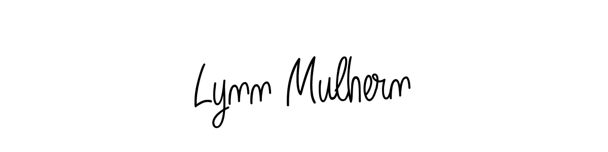 Make a beautiful signature design for name Lynn Mulhern. With this signature (Angelique-Rose-font-FFP) style, you can create a handwritten signature for free. Lynn Mulhern signature style 5 images and pictures png