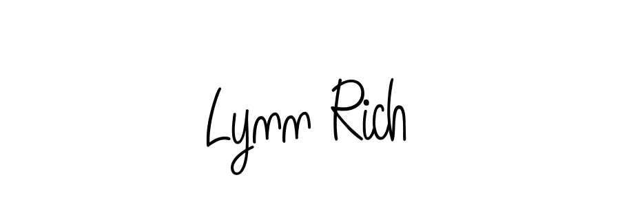 if you are searching for the best signature style for your name Lynn Rich. so please give up your signature search. here we have designed multiple signature styles  using Angelique-Rose-font-FFP. Lynn Rich signature style 5 images and pictures png