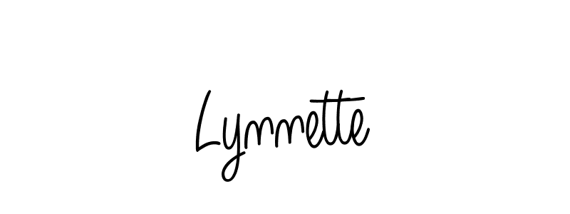 How to make Lynnette signature? Angelique-Rose-font-FFP is a professional autograph style. Create handwritten signature for Lynnette name. Lynnette signature style 5 images and pictures png