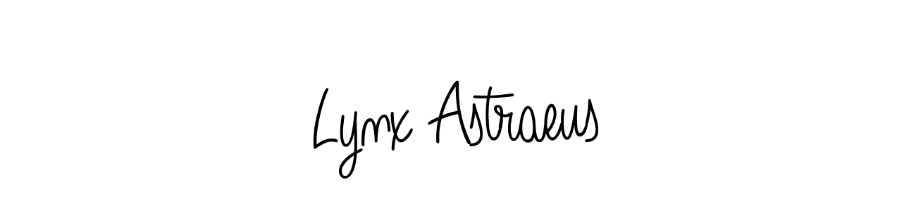 Also we have Lynx Astraeus name is the best signature style. Create professional handwritten signature collection using Angelique-Rose-font-FFP autograph style. Lynx Astraeus signature style 5 images and pictures png