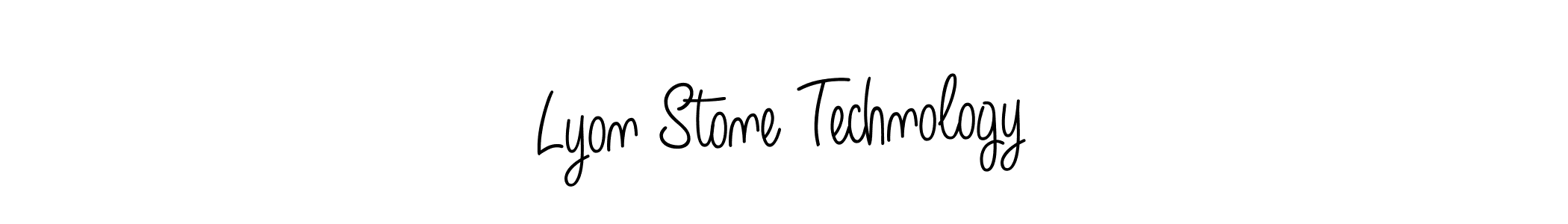 Design your own signature with our free online signature maker. With this signature software, you can create a handwritten (Angelique-Rose-font-FFP) signature for name Lyon Stone Technology. Lyon Stone Technology signature style 5 images and pictures png