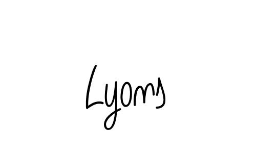 Also You can easily find your signature by using the search form. We will create Lyons name handwritten signature images for you free of cost using Angelique-Rose-font-FFP sign style. Lyons signature style 5 images and pictures png