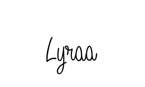 Make a beautiful signature design for name Lyraa. Use this online signature maker to create a handwritten signature for free. Lyraa signature style 5 images and pictures png