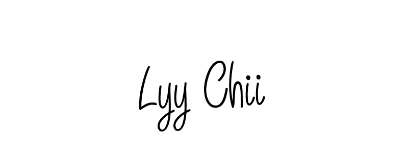 Also we have Lyy Chii name is the best signature style. Create professional handwritten signature collection using Angelique-Rose-font-FFP autograph style. Lyy Chii signature style 5 images and pictures png