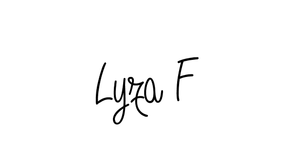 Make a short Lyza F signature style. Manage your documents anywhere anytime using Angelique-Rose-font-FFP. Create and add eSignatures, submit forms, share and send files easily. Lyza F signature style 5 images and pictures png