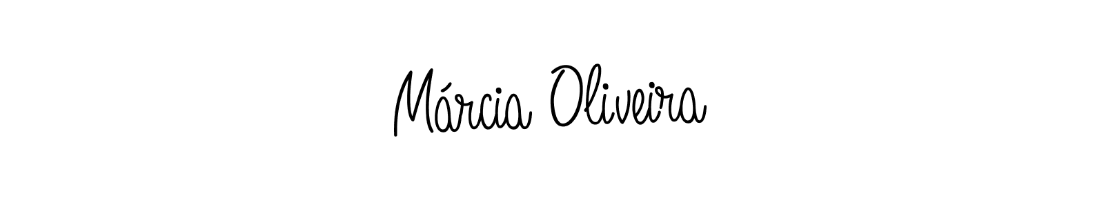 You should practise on your own different ways (Angelique-Rose-font-FFP) to write your name (Márcia Oliveira) in signature. don't let someone else do it for you. Márcia Oliveira signature style 5 images and pictures png