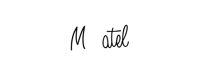 Check out images of Autograph of M₹atel name. Actor M₹atel Signature Style. Angelique-Rose-font-FFP is a professional sign style online. M₹atel signature style 5 images and pictures png