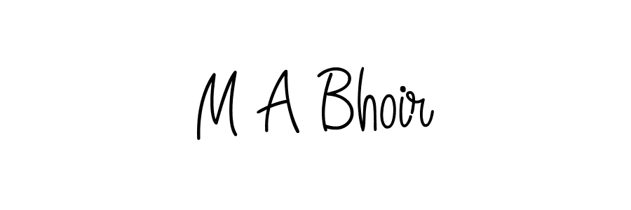 Similarly Angelique-Rose-font-FFP is the best handwritten signature design. Signature creator online .You can use it as an online autograph creator for name M A Bhoir. M A Bhoir signature style 5 images and pictures png