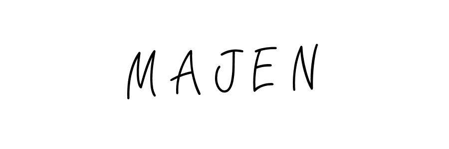 You can use this online signature creator to create a handwritten signature for the name M A J E N. This is the best online autograph maker. M A J E N signature style 5 images and pictures png