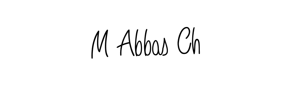 It looks lik you need a new signature style for name M Abbas Ch. Design unique handwritten (Angelique-Rose-font-FFP) signature with our free signature maker in just a few clicks. M Abbas Ch signature style 5 images and pictures png