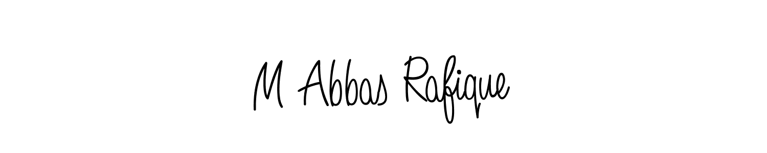 Here are the top 10 professional signature styles for the name M Abbas Rafique. These are the best autograph styles you can use for your name. M Abbas Rafique signature style 5 images and pictures png