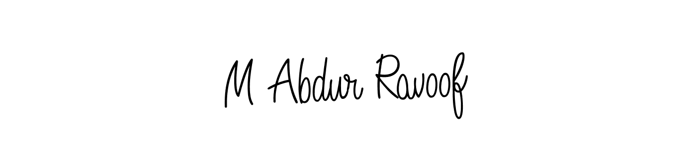 Here are the top 10 professional signature styles for the name M Abdur Ravoof. These are the best autograph styles you can use for your name. M Abdur Ravoof signature style 5 images and pictures png