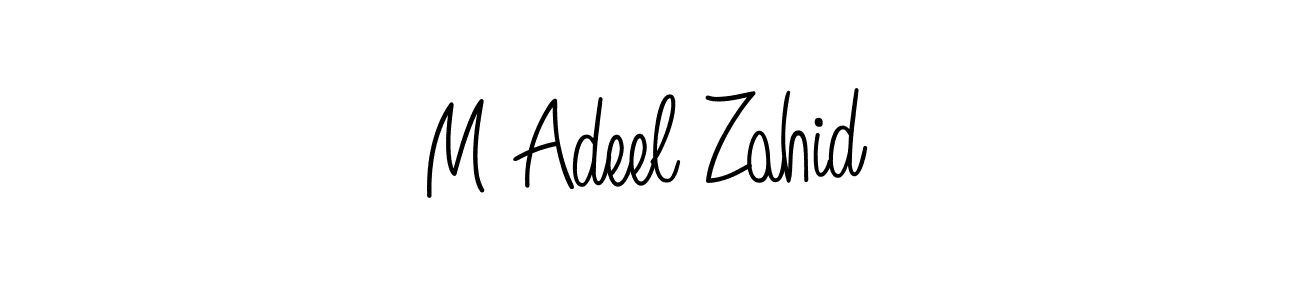 Once you've used our free online signature maker to create your best signature Angelique-Rose-font-FFP style, it's time to enjoy all of the benefits that M Adeel Zahid name signing documents. M Adeel Zahid signature style 5 images and pictures png