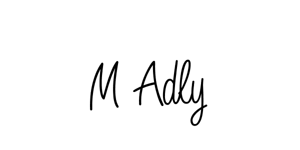 Similarly Angelique-Rose-font-FFP is the best handwritten signature design. Signature creator online .You can use it as an online autograph creator for name M Adly. M Adly signature style 5 images and pictures png