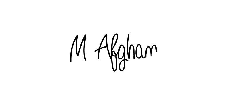if you are searching for the best signature style for your name M Afghan. so please give up your signature search. here we have designed multiple signature styles  using Angelique-Rose-font-FFP. M Afghan signature style 5 images and pictures png