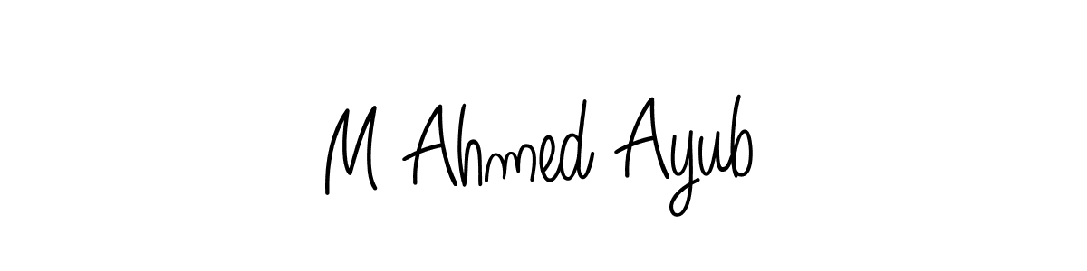 Similarly Angelique-Rose-font-FFP is the best handwritten signature design. Signature creator online .You can use it as an online autograph creator for name M Ahmed Ayub. M Ahmed Ayub signature style 5 images and pictures png
