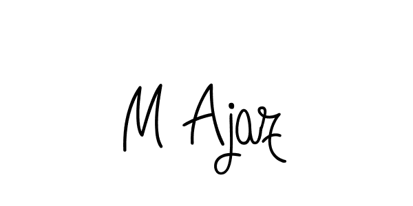 Once you've used our free online signature maker to create your best signature Angelique-Rose-font-FFP style, it's time to enjoy all of the benefits that M Ajaz name signing documents. M Ajaz signature style 5 images and pictures png