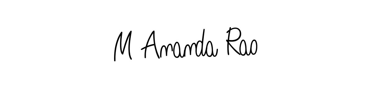 How to make M Ananda Rao signature? Angelique-Rose-font-FFP is a professional autograph style. Create handwritten signature for M Ananda Rao name. M Ananda Rao signature style 5 images and pictures png