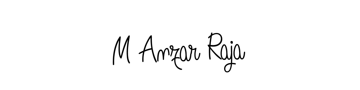 This is the best signature style for the M Anzar Raja name. Also you like these signature font (Angelique-Rose-font-FFP). Mix name signature. M Anzar Raja signature style 5 images and pictures png