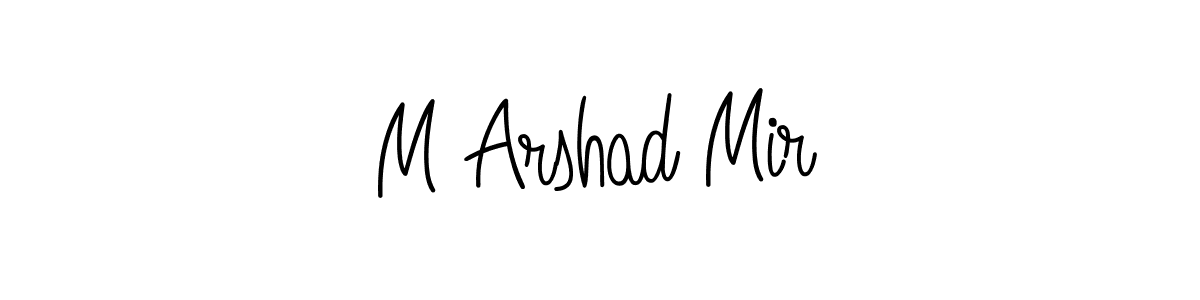 Similarly Angelique-Rose-font-FFP is the best handwritten signature design. Signature creator online .You can use it as an online autograph creator for name M Arshad Mir. M Arshad Mir signature style 5 images and pictures png