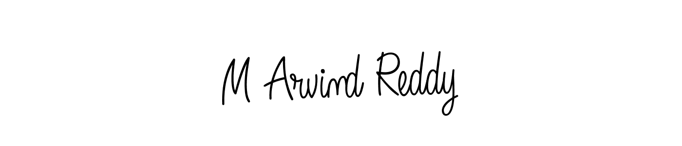 Similarly Angelique-Rose-font-FFP is the best handwritten signature design. Signature creator online .You can use it as an online autograph creator for name M Arvind Reddy. M Arvind Reddy signature style 5 images and pictures png