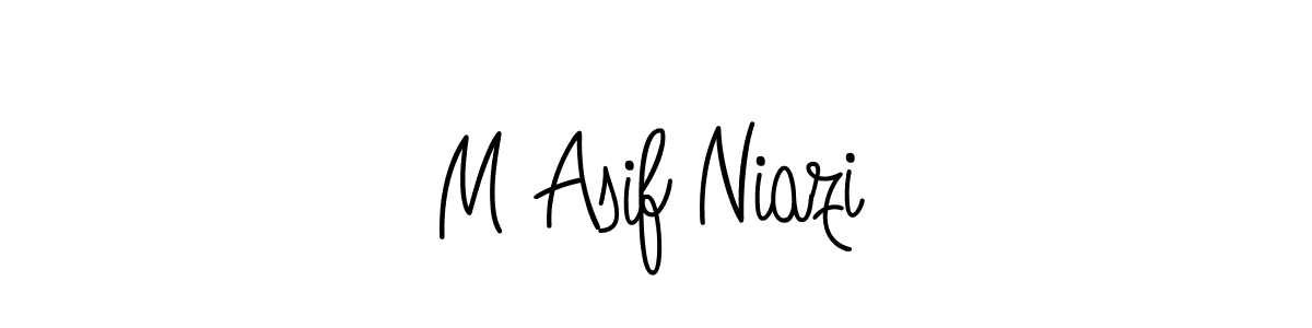 How to make M Asif Niazi signature? Angelique-Rose-font-FFP is a professional autograph style. Create handwritten signature for M Asif Niazi name. M Asif Niazi signature style 5 images and pictures png