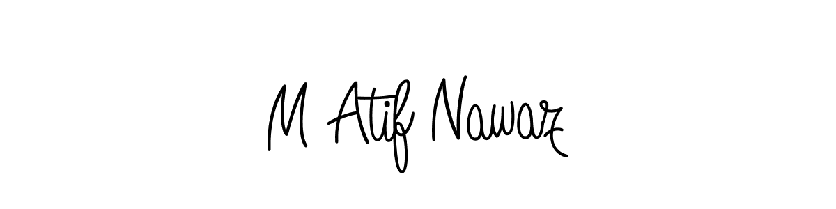 Here are the top 10 professional signature styles for the name M Atif Nawaz. These are the best autograph styles you can use for your name. M Atif Nawaz signature style 5 images and pictures png