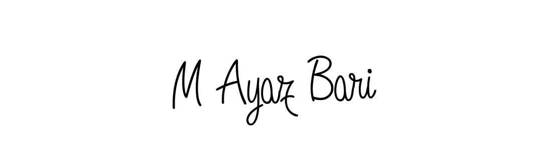 This is the best signature style for the M Ayaz Bari name. Also you like these signature font (Angelique-Rose-font-FFP). Mix name signature. M Ayaz Bari signature style 5 images and pictures png