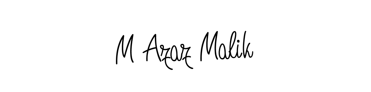 Make a beautiful signature design for name M Azaz Malik. Use this online signature maker to create a handwritten signature for free. M Azaz Malik signature style 5 images and pictures png