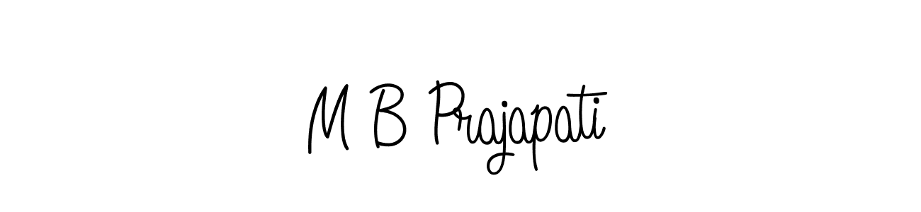 Also You can easily find your signature by using the search form. We will create M B Prajapati name handwritten signature images for you free of cost using Angelique-Rose-font-FFP sign style. M B Prajapati signature style 5 images and pictures png