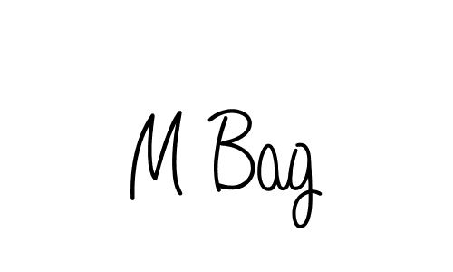This is the best signature style for the M Bag name. Also you like these signature font (Angelique-Rose-font-FFP). Mix name signature. M Bag signature style 5 images and pictures png