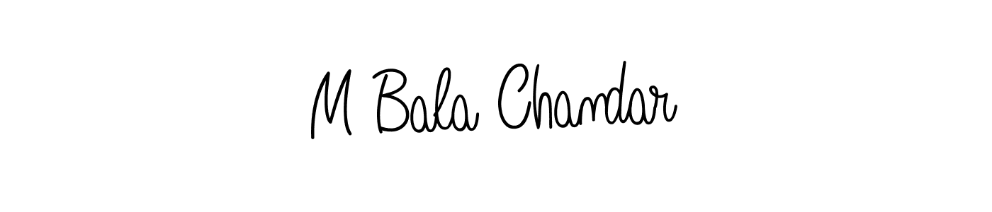 Also You can easily find your signature by using the search form. We will create M Bala Chandar name handwritten signature images for you free of cost using Angelique-Rose-font-FFP sign style. M Bala Chandar signature style 5 images and pictures png