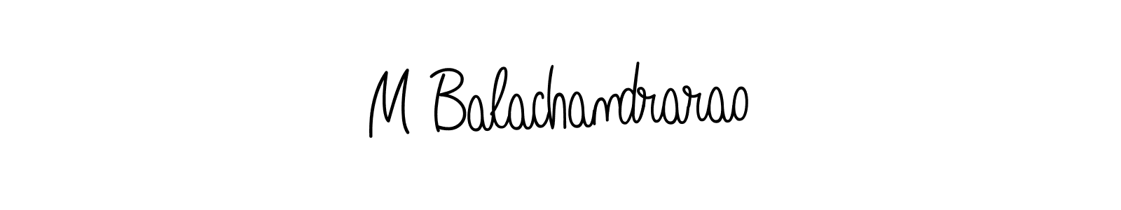 It looks lik you need a new signature style for name M Balachandrarao. Design unique handwritten (Angelique-Rose-font-FFP) signature with our free signature maker in just a few clicks. M Balachandrarao signature style 5 images and pictures png