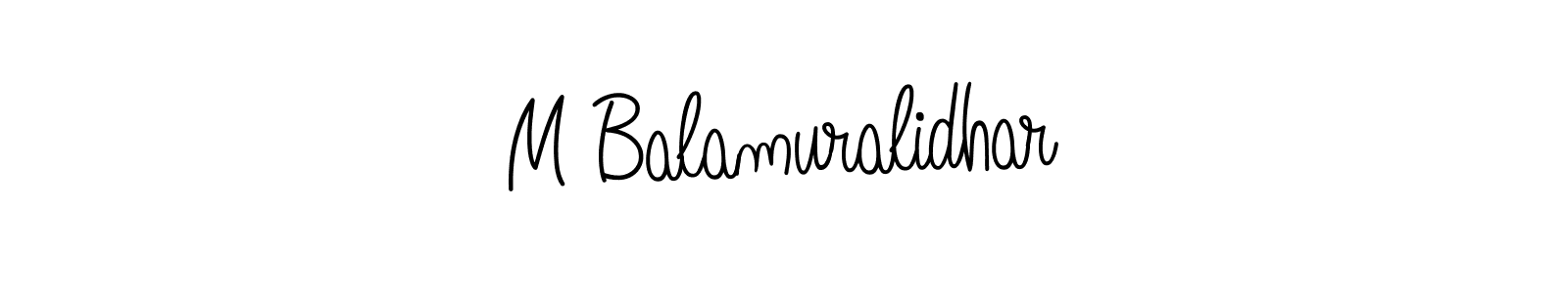 Here are the top 10 professional signature styles for the name M Balamuralidhar. These are the best autograph styles you can use for your name. M Balamuralidhar signature style 5 images and pictures png
