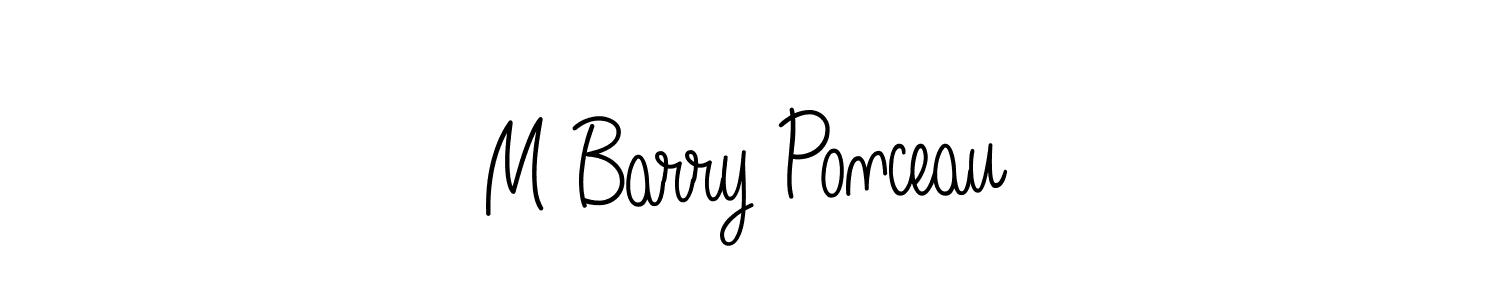 Best and Professional Signature Style for M Barry Ponceau. Angelique-Rose-font-FFP Best Signature Style Collection. M Barry Ponceau signature style 5 images and pictures png