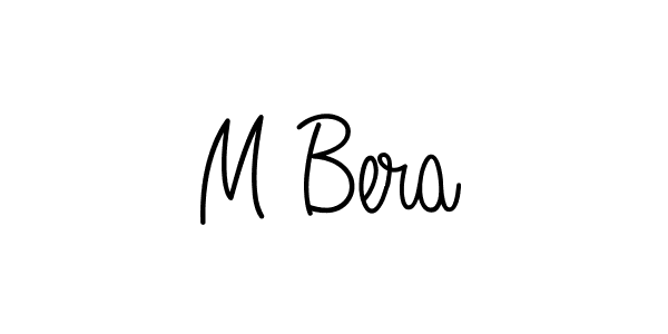 Once you've used our free online signature maker to create your best signature Angelique-Rose-font-FFP style, it's time to enjoy all of the benefits that M Bera name signing documents. M Bera signature style 5 images and pictures png