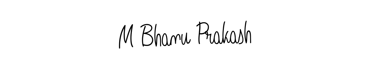 Also we have M Bhanu Prakash name is the best signature style. Create professional handwritten signature collection using Angelique-Rose-font-FFP autograph style. M Bhanu Prakash signature style 5 images and pictures png