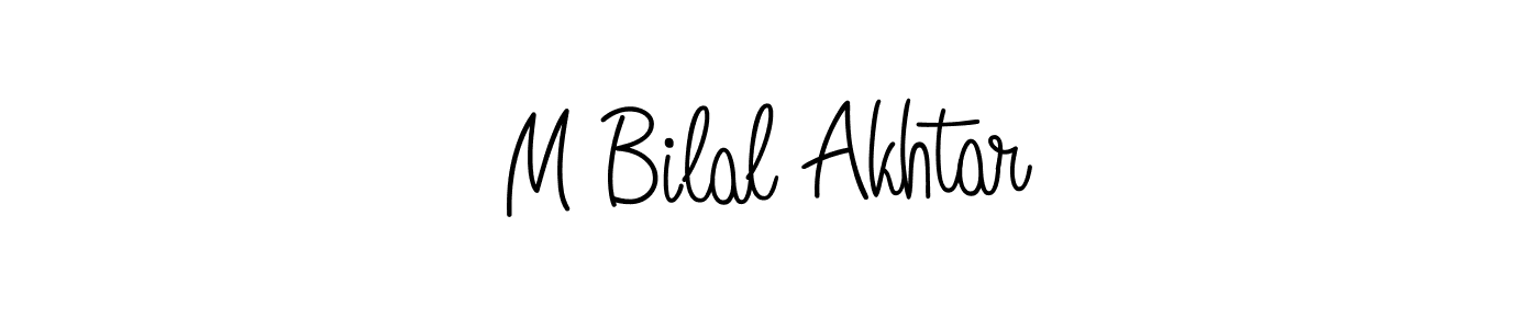 if you are searching for the best signature style for your name M Bilal Akhtar. so please give up your signature search. here we have designed multiple signature styles  using Angelique-Rose-font-FFP. M Bilal Akhtar signature style 5 images and pictures png