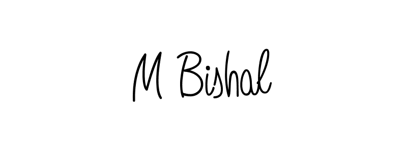 It looks lik you need a new signature style for name M Bishal. Design unique handwritten (Angelique-Rose-font-FFP) signature with our free signature maker in just a few clicks. M Bishal signature style 5 images and pictures png